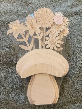 Make Market DIY Wood Flower Basket  Paint Craft Kit